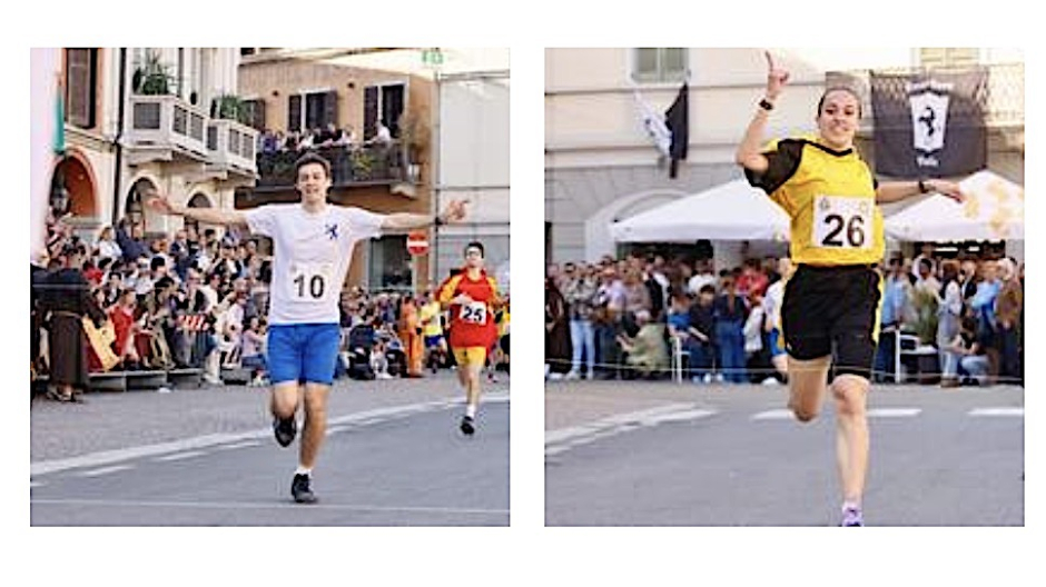 Oleggio, Corsa della Torta. Vincono Portacompietra (uomini) e Loreto (donne) - foto